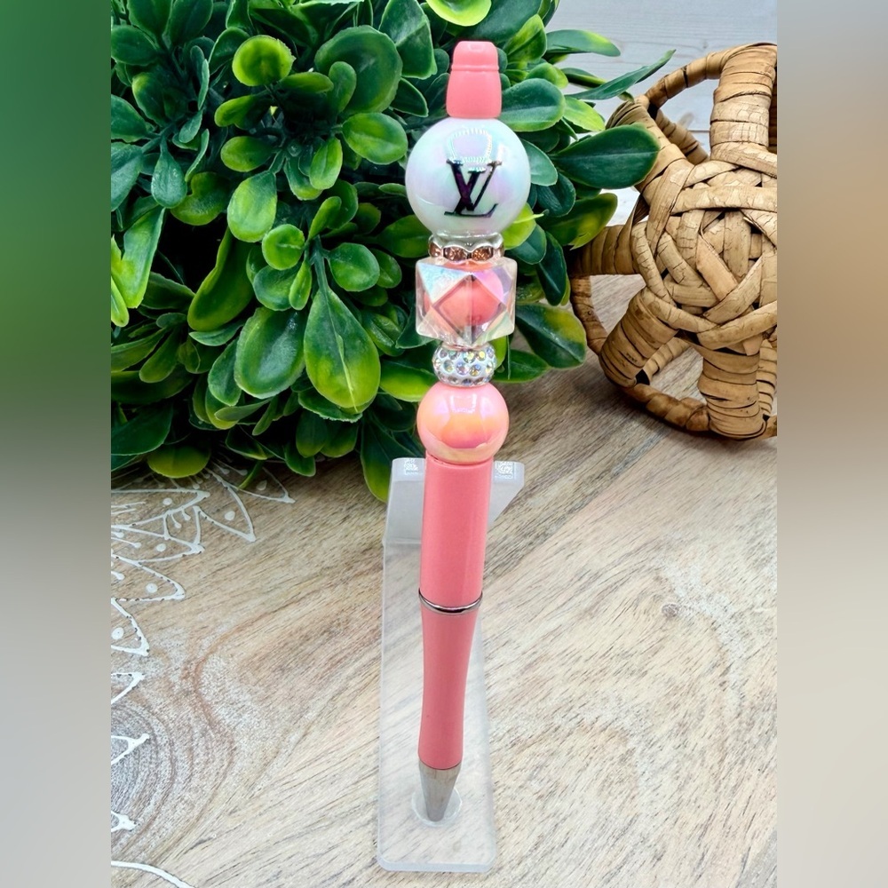 Designer Inspired Handmade Beaded Pen